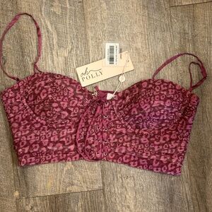 Oh Polly Runs Free Mesh Corset